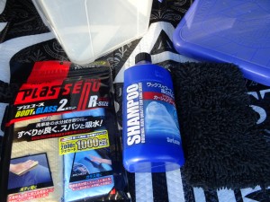 ハリアー６０　洗車