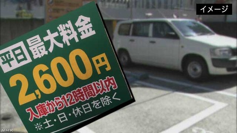コインパーキングの料金の問題が深刻化　一週間駐車しただけで15万円取られた例も