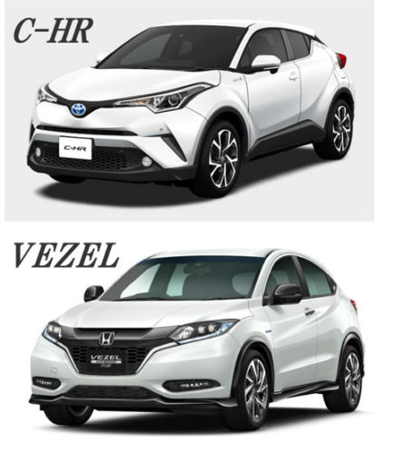 中古で車買う予定なんやが、CHRとヴェゼルどっちがええ？