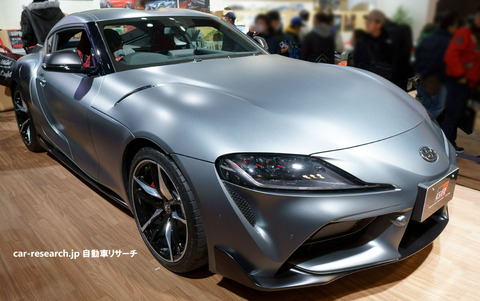 【朗報】スープラ日本仕様、右ハンドル車両を大阪オートメッセ2019で公開wwwwwwwww