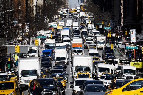 NYで「渋滞税」導入へ　渋滞が深刻な中心部に車両で進入すると自動的に課金されるシステム