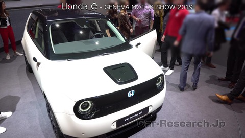 ホンダe新型EV、2019年内量産スタートは欧州優先、日本発売2020年夏