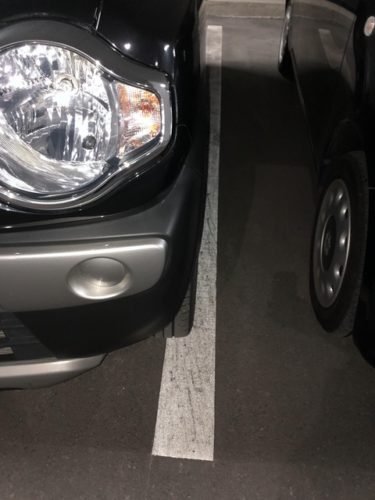 【画像】この車の止め方って注意すべきか？