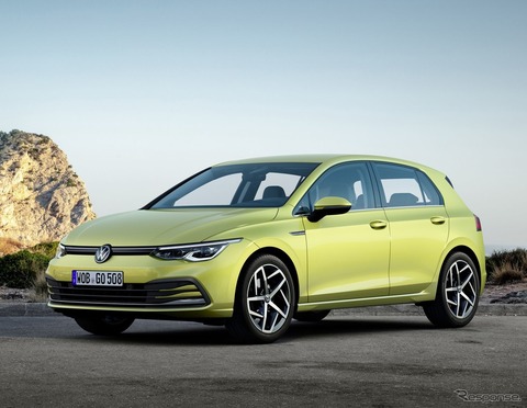 VW ゴルフ 新型、8世代目を発表…48Vマイルドハイブリッド採用