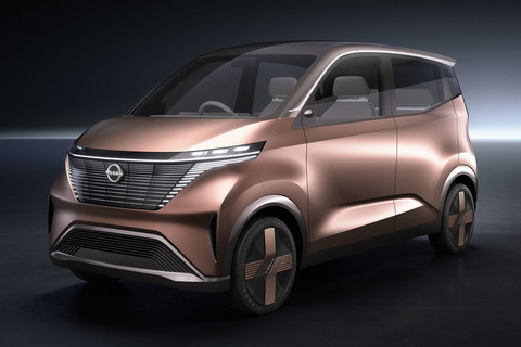 日産は軽自動車規格に収まるコンパクトEVのコンセプトカーを世界初公開　東京モーターショー2019