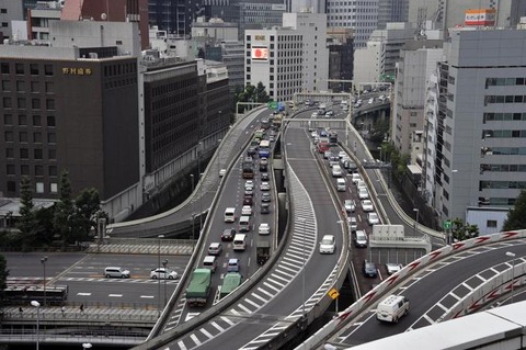 【国交省】銀座に首都高新トンネル新設へ　大型車通行を確保