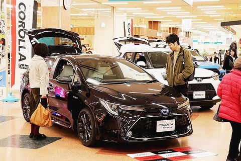【車売上】4月国内新車販売、28．6％減