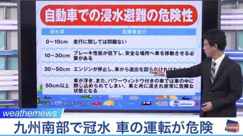 【悲報】パワーウィンドウ付きの車、冠水したら閉じ込められて死ぬらしいwwwwwwwwwww