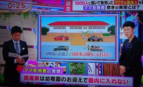 【悲報】主婦「ママ友格差、国産車は園内にお迎えいけない」