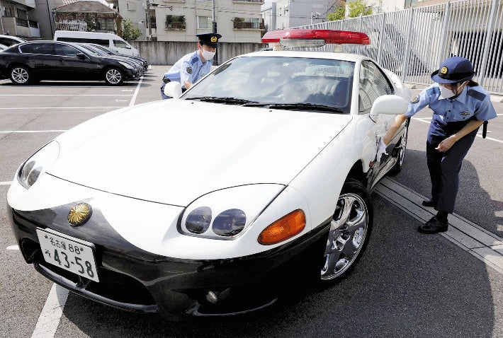 愛知県警「三菱GTOを廃車にしたらもったいない！」　宣伝用パトカーとして維持へ