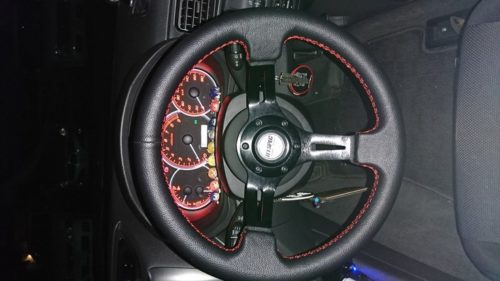 車のハンドル交換したったwwwwww