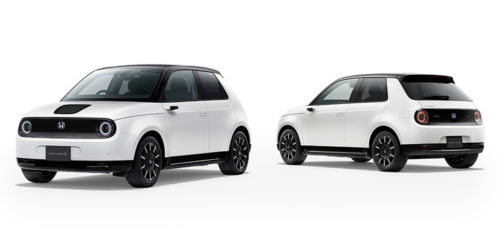 【朗報】ホンダ、日本車初の快挙! 電気自動車の「Honda e」がドイツでイヤーカー受賞