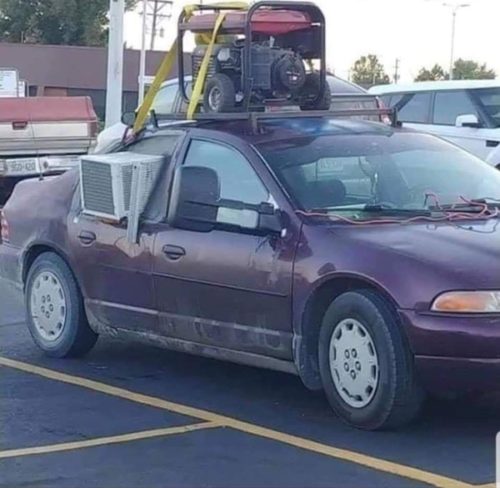 アメリカ人の車のエアコンの修理方法ｗｗｗｗｗ