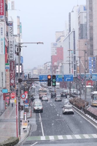 【画像】雪国だと信号機が縦なんだな…知ってた??