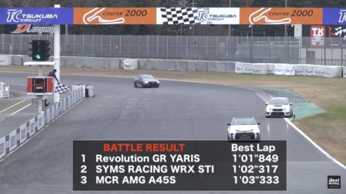 【悲報】800万円のメルセデスA45 AMG、トヨタGRヤリスに完全敗北してしまう…wwwwwwwwwwwww