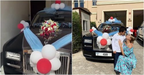 【悲報】ドバイの子供（12）お誕生日に車をもらってしまう