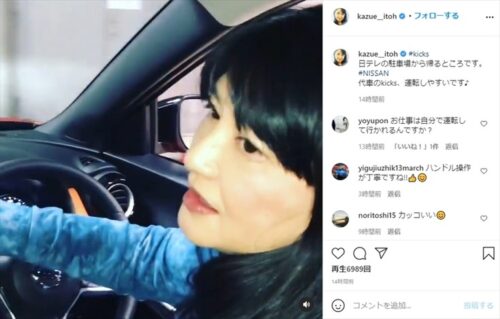 伊藤かずえ「シーマと比べたら何でも運転しやすいよ」　