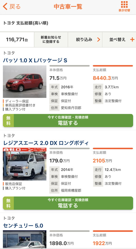 【朗報】トヨタさんの8000万円する車、中古市場に出るｗｗｗｗｗｗ
