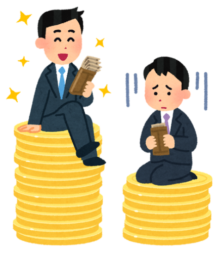 【悲報】トヨタ高卒/年収660万　中小企業大卒ワイ/年収450万