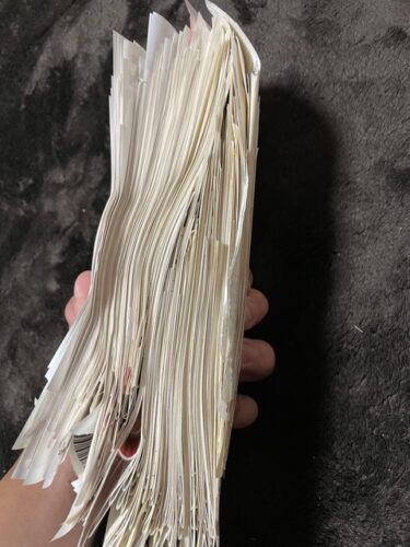 【画像】お前ら給油のレシートって保管してる？？