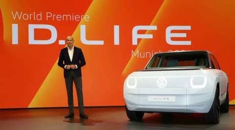【朗報】フォルクスワーゲンさん、超未来的な電気自動車を発表してしまう。お値段260万