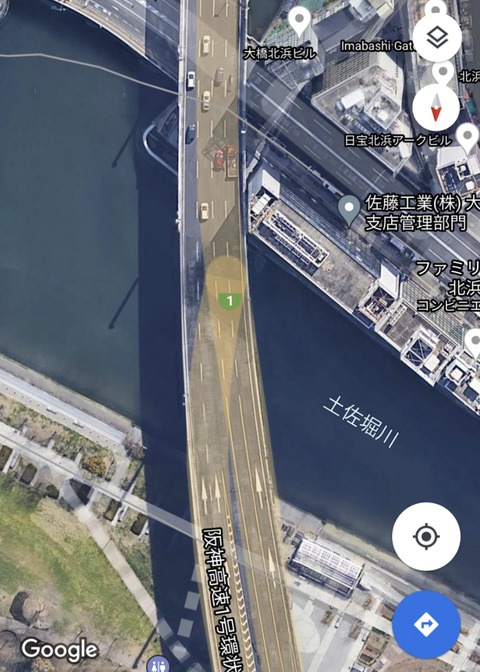 【画像】阪神高速「この距離で合流してください」