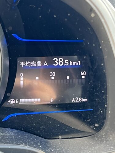 ワイ君の車、平均燃費約40km/リットルを出してしまうwwwww