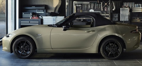 【マツダ】「ロードスター」年次改良で値上げ、新色、特別仕様車「Brown Top」追加