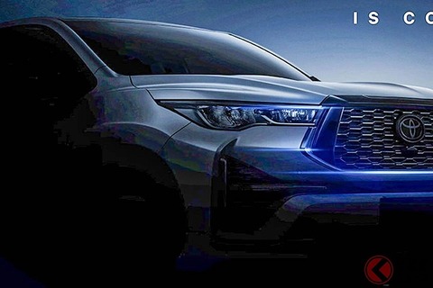 トヨタ「新型SUV ミニバン」登場か！？！！？  ヒンジドア＆3列シート  ティザー動画がSNS上で公開