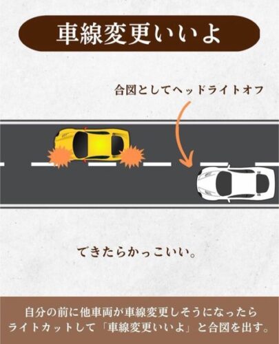 お前らもちろんこの運転マナー知ってるよな???