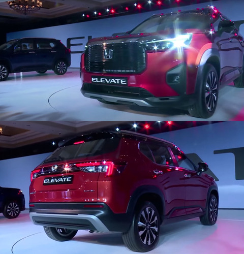 【ホンダ】「エレベート」発表、ヴェゼルより少し大きい新型SUV、インド生産、日本へ輸入販売の見込み