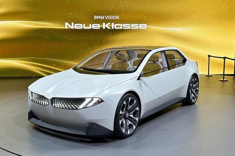 【画像】BMW 次世代EV世界初公開「これまでにないBMW」目指したノイエ・クラッセの姿