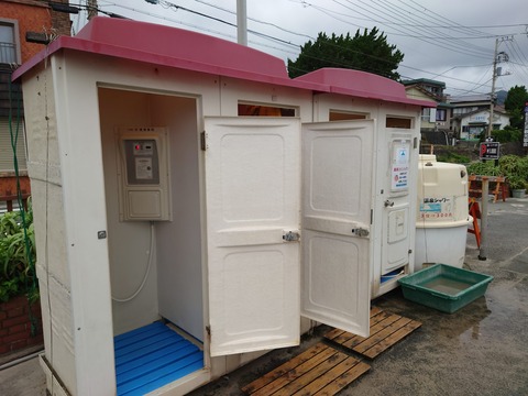 単純なコインシャワー屋さんが日本中にたくさんあると車中泊の旅も捗るのになぁ。