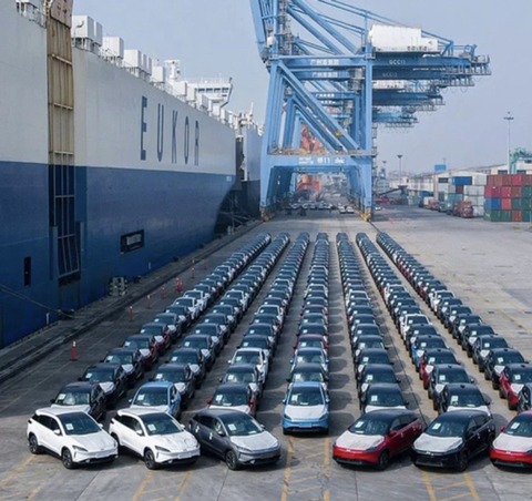 【速報】中国、自動車輸出台数が『第1位』になる模様ｗｗｗｗｗｗｗ