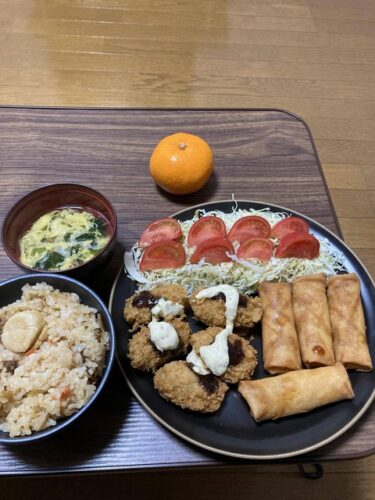 底辺期間工の夕飯がこちらｗｗｗｗｗｗｗ