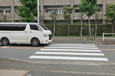 『横断歩道』を渡ろうとしてるワイの前を颯爽と通過する車ｗｗｗｗｗｗ