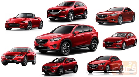 【悲報】『マツダの車』って車種の見分けつかないよなｗｗｗｗｗ